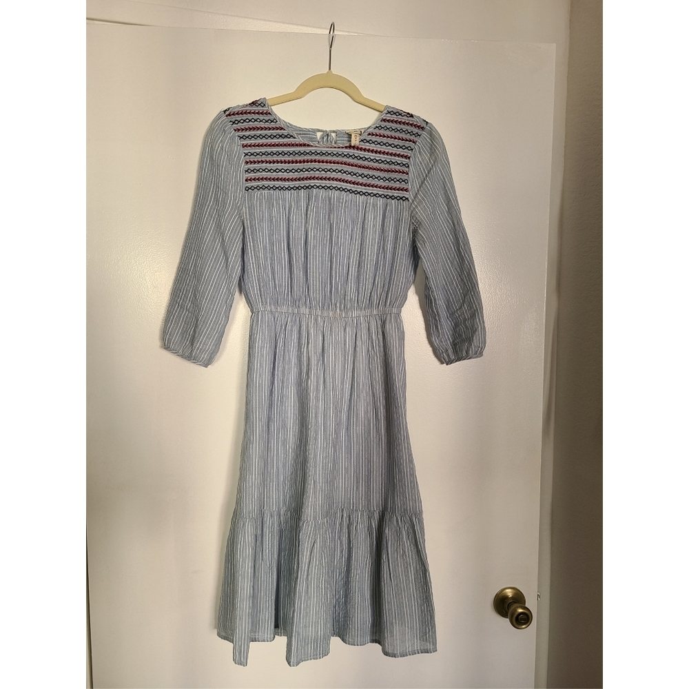 Anthropologie midi dress